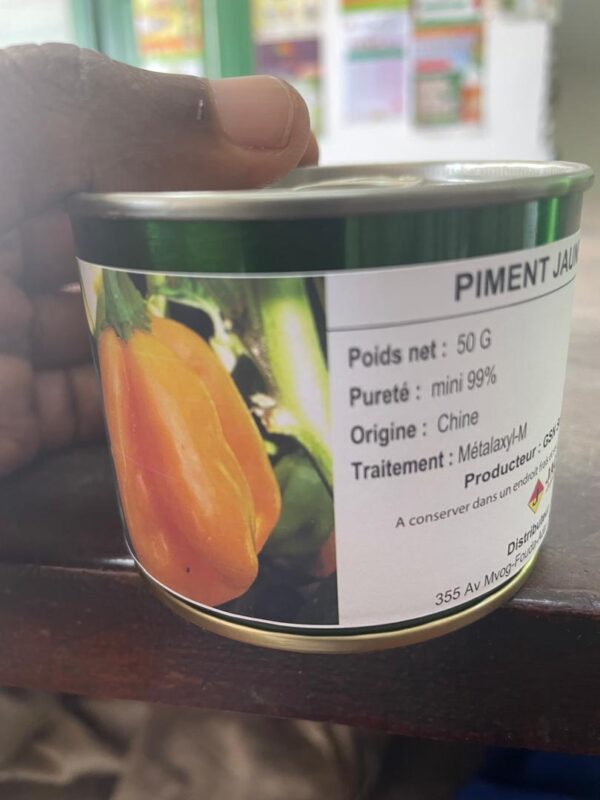 Piment Jaune Africain 50G